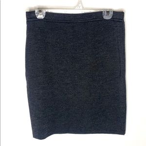 Salvatore Ferragamo Gray Wool Skirt Size M